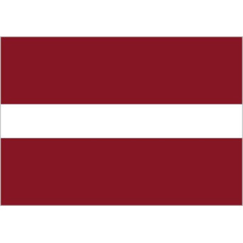 Bandera de Letonia de Poliéster Microperforada Reforzada