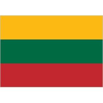 Bandera de Lituania de Poliéster Microperforada Reforzada