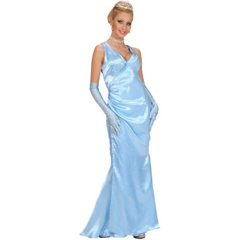 Disfraz de Celebrity de color Azul para Adulto