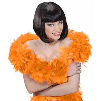 Boa de Plumas Deluxe de color Lila de 1,80 Metros y 110 Gramos
