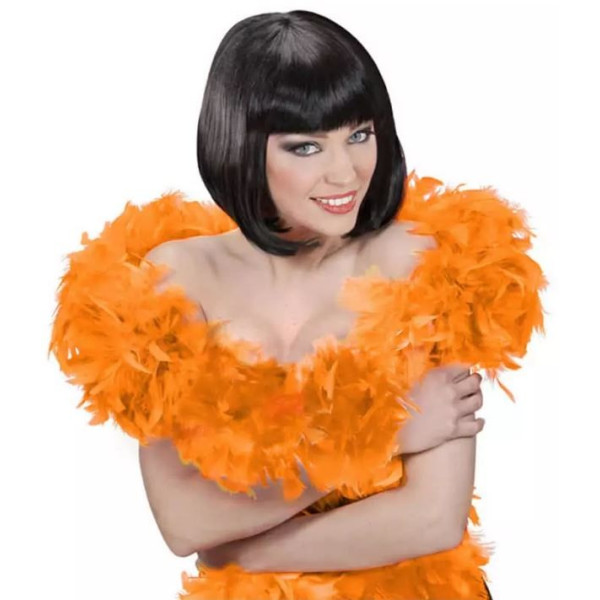 Boa de Plumas Deluxe de color Lila de 1,80 Metros y 110 Gramos