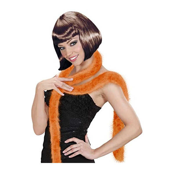 Boa de Marabú Elegante de color Naranja de 2 Metros
