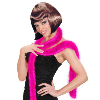Boa de Marabú Elegante de color Fucsia de 2 Metros