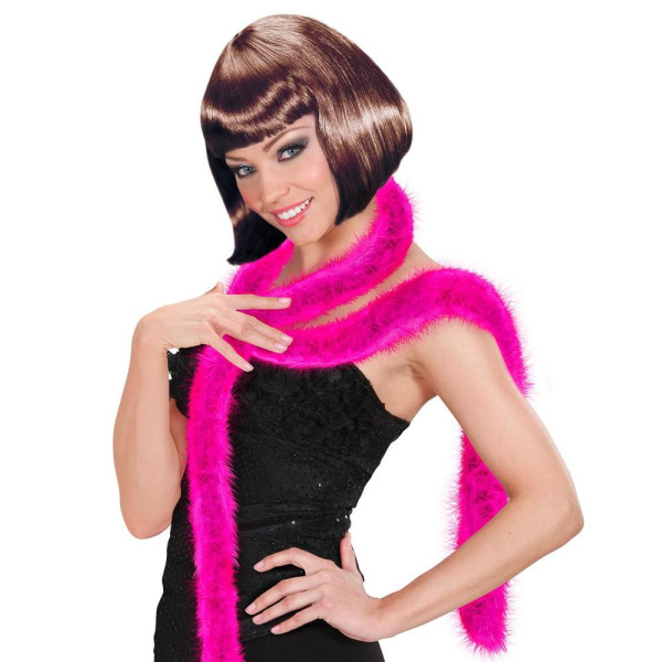 Boa de Marabú Elegante de color Fucsia de 2 Metros