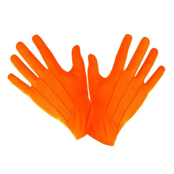 Guantes de color Naranja para Adulto