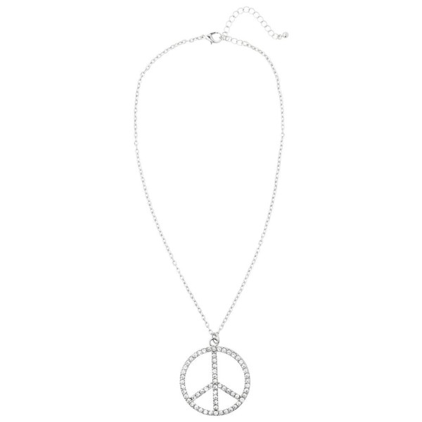 Collar de Hippie Strass para Adulto