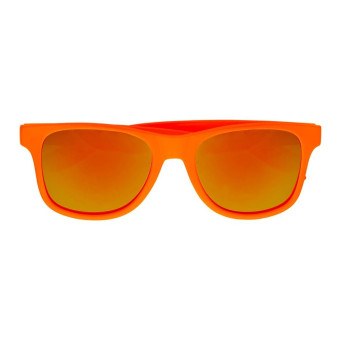 Gafas de los años 80´s de color Naranja Neón para Adulto