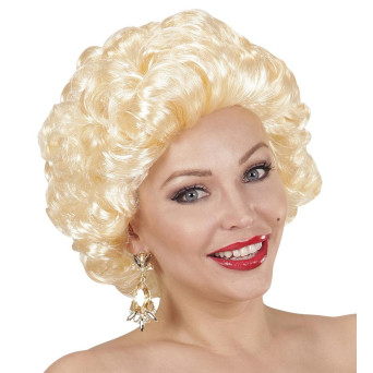 Peluca Rubia de Diva del Cine para Adulto