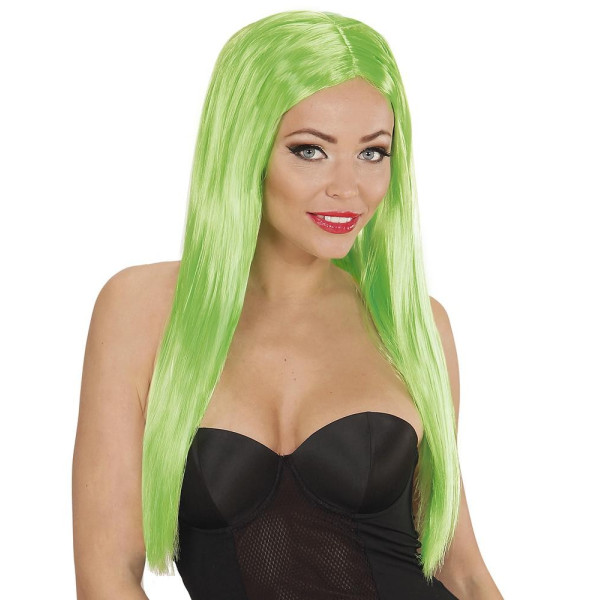 Peluca Verde de Glamour para Adulto
