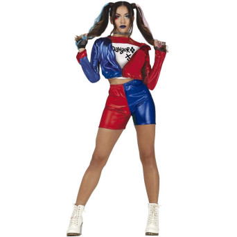 Disfraz de Loca Peligrosa Glam para Adulto