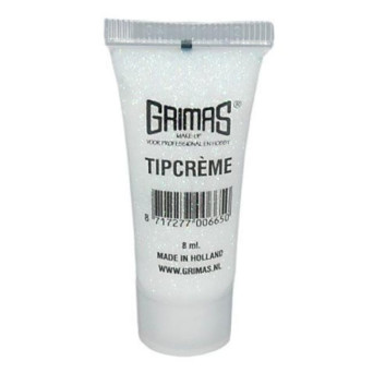 Purpurina en Gel Tipcreme de 8 Mililitros de color Blanco y Azul de Grimas