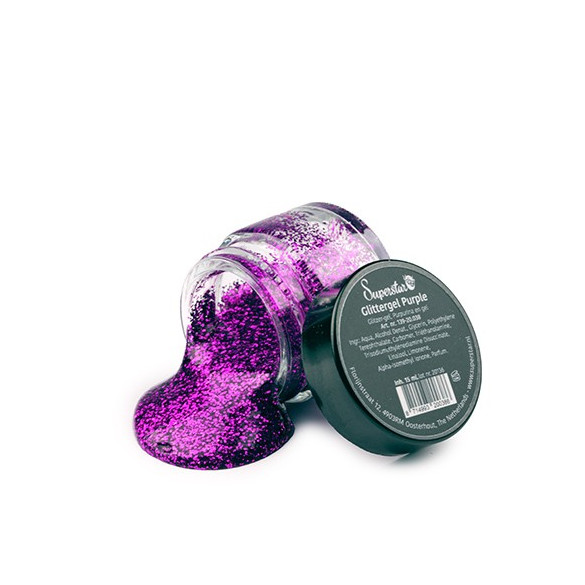 Purpurina en Gel de 15 Mililitros Varios Colores de Superstar