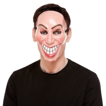 Máscara de Cara Sonriente para Adulto