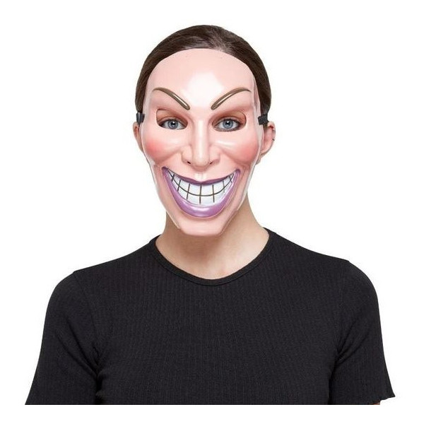 Máscara de Cara Sonriente para Adulto