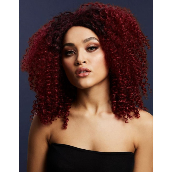 Peluca Ciruela de Lizzo Fever de 40 Centímetros para Adulto