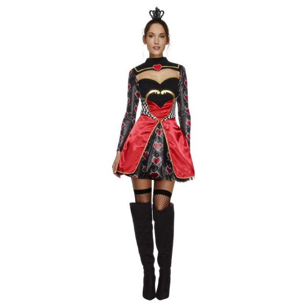 Disfraz de Reina de Corazones Fever para Adulto