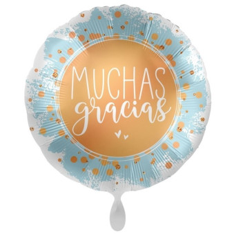 Globo Foil de Muchas Gracias de 43 Centímetros