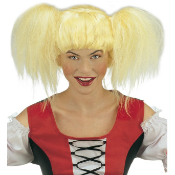 Peluca Rubia de Heidi de Baviera para Adulto