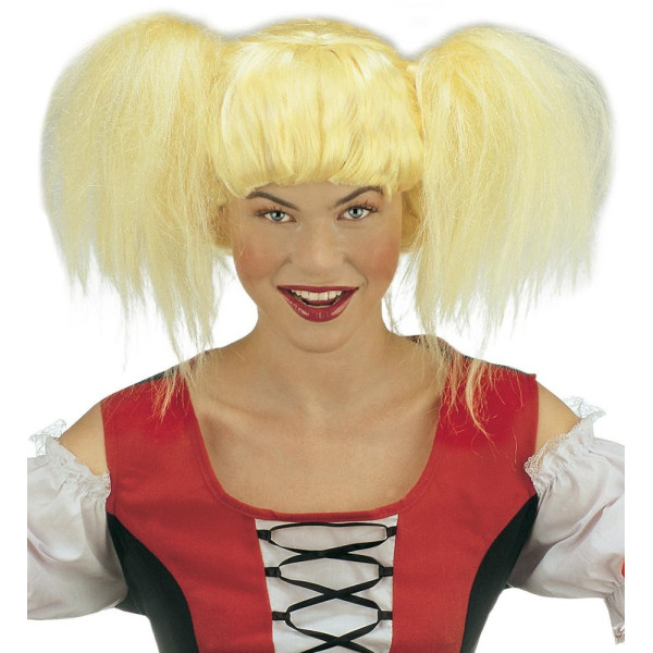 Peluca Rubia de Heidi de Baviera para Adulto