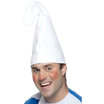 Gorro de Gnomo de color Blanco para Adulto