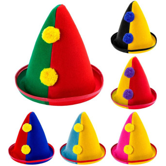 Sombrero de Payaso Varios Colores Infantil