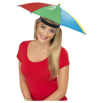Sombrero de Paraguas Multicolor para Adulto