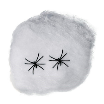 Telaraña de color Blanco de 10 Gramos