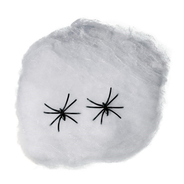 Telaraña de color Blanco de 10 Gramos