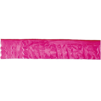 Guirnalda de Fleco Plástico de 25 Metros de color Rosa