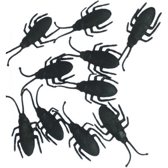 Cucaracha 10 Unidades de 7 Centímetros