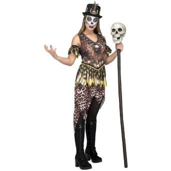 Disfraz de Hechicera Vudú para Adulto