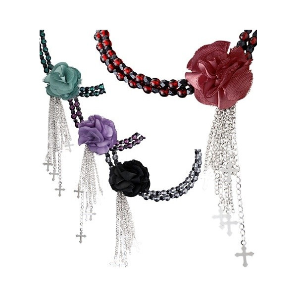 Collar con Flor Varios Colores para Adulto