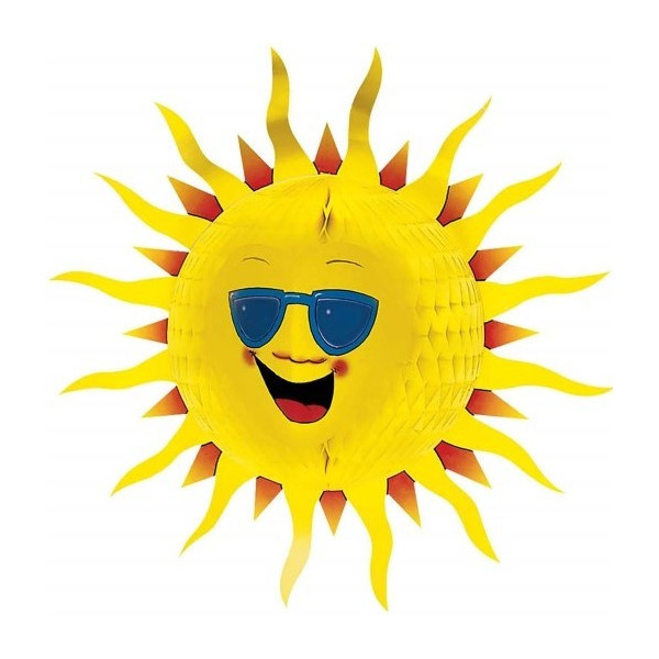 Sol de Papel de 55 Centímetros