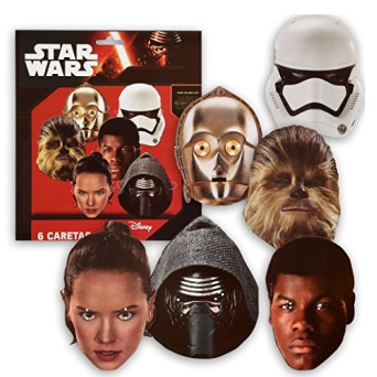 Careta de Star Wars 6 Unidades Infantil