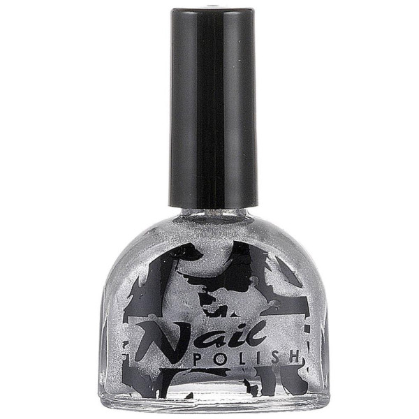Esmalte de Uñas de 7 Mililitros de color Plata