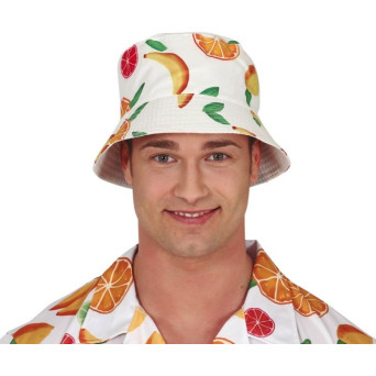 Gorro Hawaiano de Frutas para Adulto