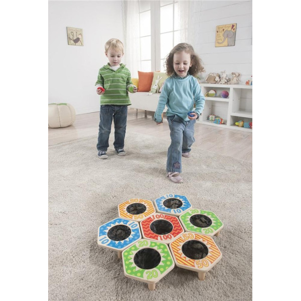 Juego de Lanzamiento y Puntería de 18 x 20 x 6,2 Centímetros
