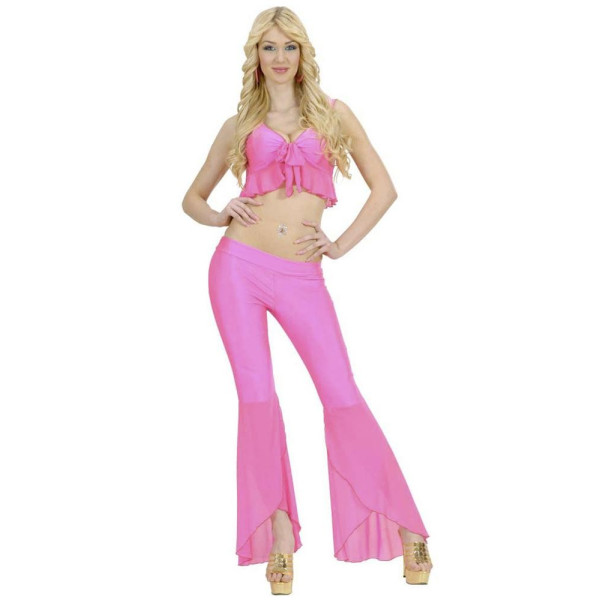 Disfraz de Rumbera Samba de Janeiro de color Rosa para Adulto