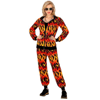 Chándal de Llamas para Adulto