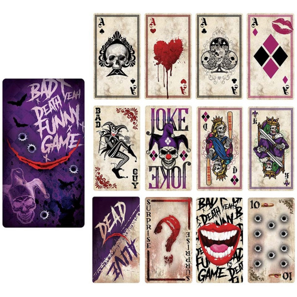 Carta de Joker Mr Smile 12 Unidades de 11 x 22 Centímetros