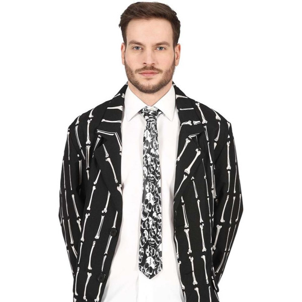 Corbata de Calaveras para Adulto