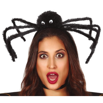 Diadema de Araña de color Negro