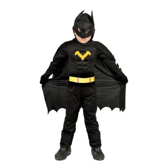 Disfraz de Héroe Murciélago de color Negro Infantil