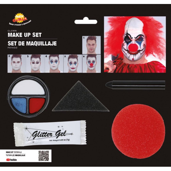 Kit de Maquillaje de Payaso