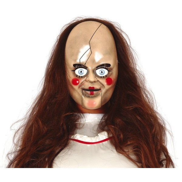 Máscara de Muñeca Asesina para Adulto