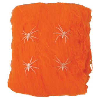 Telaraña de color Naranja de 60 Gramos