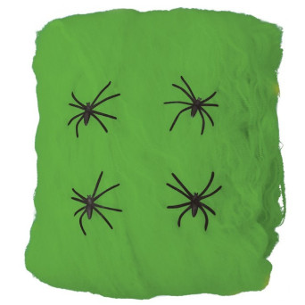 Telaraña de color Verde de 60 Gramos