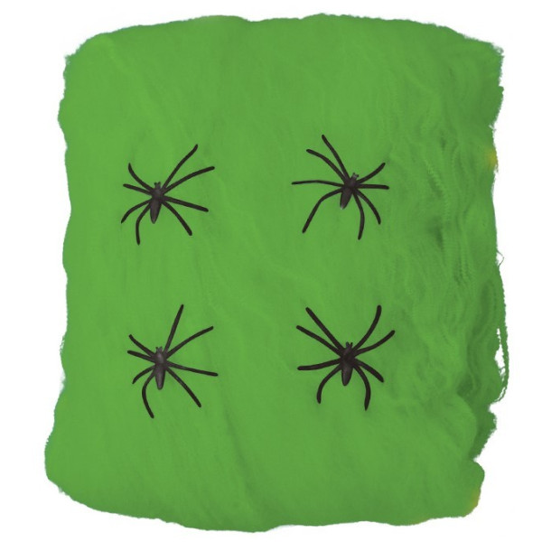 Telaraña de color Verde de 60 Gramos