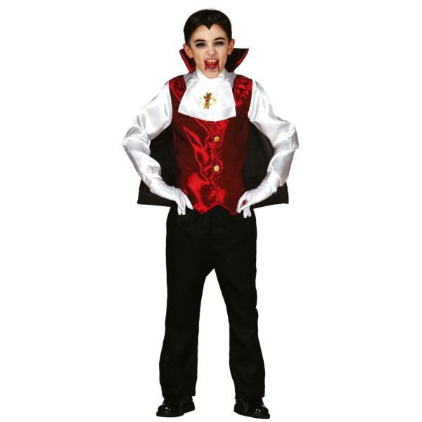 Disfraz de Vampiro Rojo Infantil