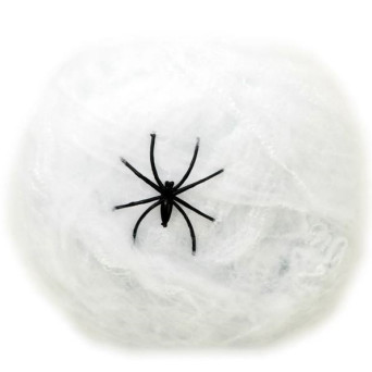 Telaraña de color Blanco de 20 Gramos